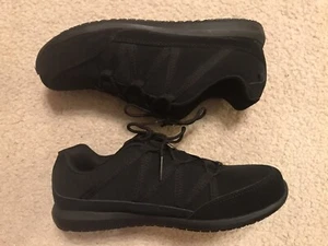 Neu! Emeril Lagasse öl-/rutschfeste schwarze Sneakers aus Memory Foam Größe 9,5 W - Bild 1 von 8