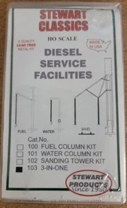 HO STEWART PRODUCTS Diesel Service Facilities kit #103 3 in One - Picture 1 of 2