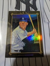 Mickey Mantle 2007 Topps Turkey Red Black Refractor /99