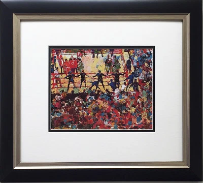 LeRoy Neiman "End of Ali-Frazier Fight 1971" Newly CUSTOM FRAMED Print BOXING  — 第 1/3 张图片