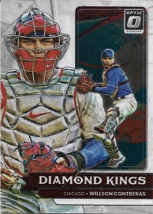 WILSON CONTRERAS - 2022 Donruss OPTIC Diamond Kings #24 ~ Chicago Cubs - Image 1 of 1