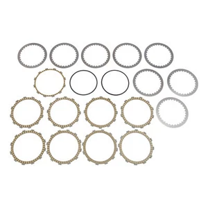 Drive Clutch Plate Set Fit For Harley Davidson Twin Cam Models 1999-2017 - Picture 1 of 10