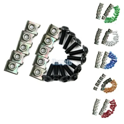 Tornillos de carenado CNC M6 6 MM para Ducati 749 999 1098 1199 1299 1198 848 R/S Foto 1 de 4