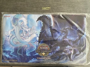 Yu-gi-oh! Playmat Tapis OTS 2025 CHAMPION Dragon Ruler / Maître Dragon ALIN  - Imagen 1 de 24