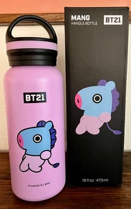 BT21 MANG HANDLE BOTTLE in ORIGINAL BOX. Excellent Used Condition, must see - Picture 1 of 5