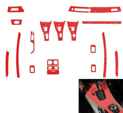 20 PIEZAS Calcomanías calcomanías interiores rojas para BMW 320i 325i 328i E90 E92 E93 Foto 1 de 4