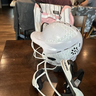 Rip-It Vision Pro Softball Batting Helmet Size S/M 6-6 7/8 & Champro Mask & Bag - Image 1 of 4