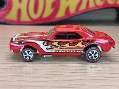 Hot Wheels “custom” 67 Camaro Redline. Brand New, Flames / Red Loose 2016 1/64 - Image 1 of 4