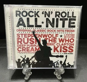 Rock N Roll All Nite Audio CD New 2016 Compilation Kiss Who Rush Cream + - Picture 1 of 4