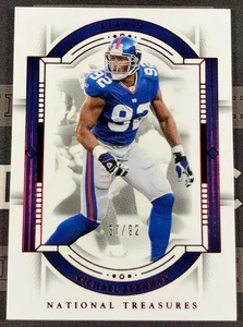 2023 National Treasures Michael Strahan Red /92 - Bild 1 von 2