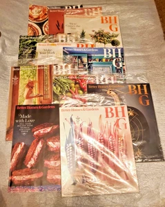11 BETTER HOMES AND GARDENS MAGAZINES, 9 issues 2024 & 2 issues 2023, +MOST NEW+ - Picture 1 of 4