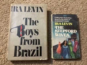 Two Books by Ira Levin - The Stepford Wives & Boys From Brazil - Imagen 1 de 3