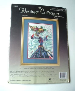Elsa Williams Heritage Collection FRUITFUL Lady Counted Cross Stitch Kit NEU! - Bild 1 von 2