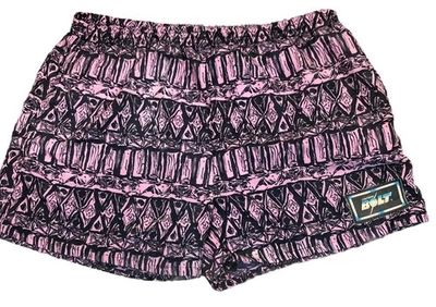 Bañador Lightning Bolt vintage para hombre tabla de surf pantalones cortos talla L grande rosa gris Foto 1 de 4