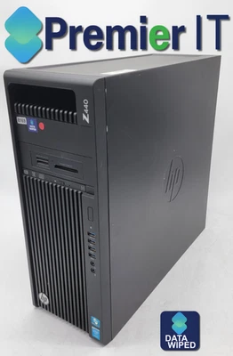 HP Z440 Workstation PC - Intel Xeon E5-1650 V3 - 32GB RAM + 480GB SSD - Image 1 of 4