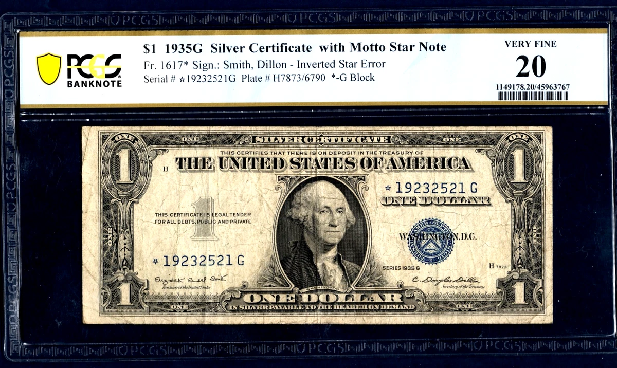 $1 1935 Year US Small Size Paper Money Notes for sale | eBay