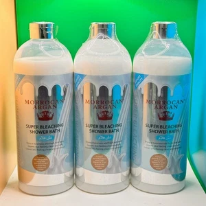 Baño de ducha súper blanqueador de argán marroquí 1000 ml - blanquea hasta 5 tonos X1 - Imagen 1 de 1