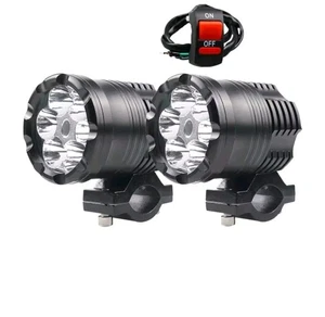 faretti a led per moto Fari Fendinebbia Supplementari + Pulsante Turismo Auto  - Foto 1 di 10