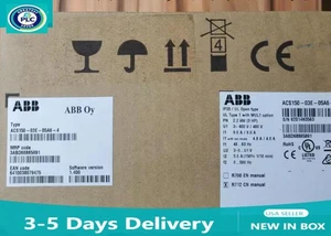 UN NUEVO INVERSOR ABB ACS150-03E-05A6-4 2,2 KW envío rápido IVA gratuito a EE. UU. - Imagen 1 de 5