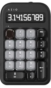 AZIO IZO Wireless Mechanical Calculator & Number Pad (Black/Dark Bronze) - Picture 1 of 5