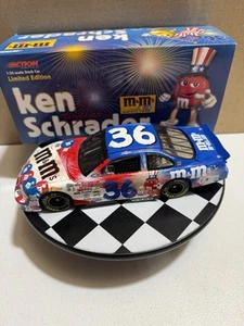 Ken Schrader #36 M&M’s Same Great Chocolate New Name 2000 1:24 Nascar Diecast - Picture 1 of 14