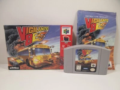 Vigilante 8 (Nintendo 64 | N64) Complete in Box CIB - Image 1 of 4