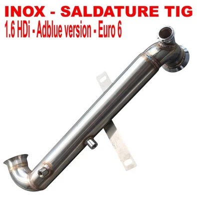 DOWNPIPE FAP DPF Peugeot 208 308 508 2008 Blue Hdi 1.6 75   120 cv DPF PS2 - Bild 1 von 4