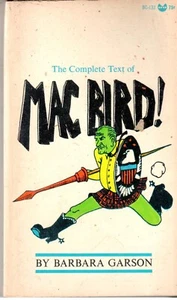 LIVRE POLITIQUE (1967) MACBIRD Barbara Garson chat noir PREMIÈRE SATIRE PB LBJ - Photo 1/2