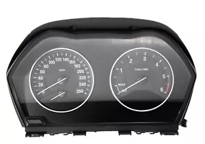 bmw oem Instrument cluster Kombiinstrument Speedometer 2er F45 F46 X1 F48 HUD - Bild 1 von 5