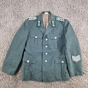 Blazer túnica de oficial de policía temprano de Alemania Oriental verde para hombre grande Segunda Guerra Mundial - Imagen 1 de 14