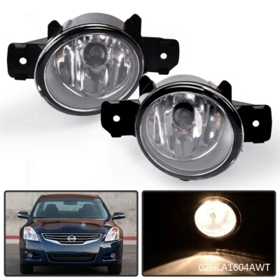 Par de luces antiniebla aptas para Nissan Altima Sentra Máxima Rogue Infiniti QX60-claro Foto 1 de 4