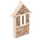 Wooden Insect Bee House Shelter Garden Nesting Box Handicrafts Outdoor YT