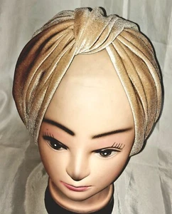 Nigeria African Women Elegant Turban cap auto gele velvet cap alopecia cap - Picture 1 of 8