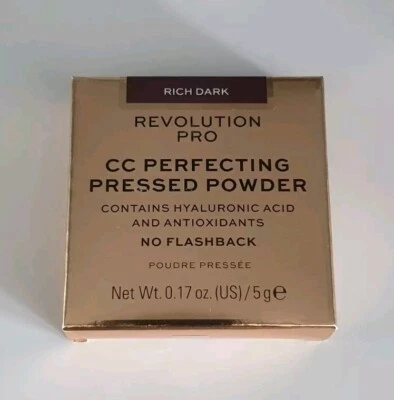 REVOLUTION PRO CC PERFECTING PRESSED POWDER [RICH DARK ] 5g - Image 1 of 2