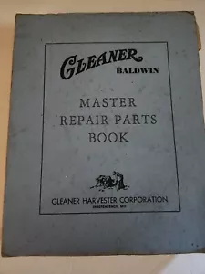 ¡Libro de piezas de reparación Baldwin Master de colección raro! - Imagen 1 de 24