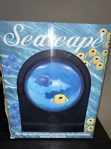 Vintage Seascape Swimming Fish Decoration Battery Operated - Picture 1 of 8