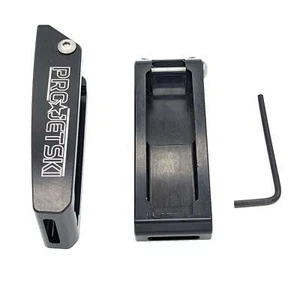 Pro Jetski Yamaha Waverunner FX Rear Compartment Billet Latch Set - Black - Picture 1 of 3