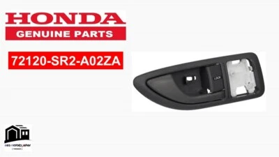 Honda OEM CR-X Del Sol 93-95 Inside Inner Door Handle Right Trim Interior Lid - Image 1 of 4
