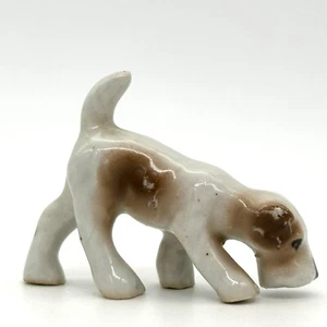 Estatuilla de cerámica vintage Airedale Terrier coleccionable Japón - Imagen 1 de 9