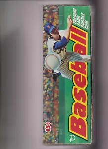 Topps Baseball 1975 scatola vuota VARIATION BOX (usato nel 1977-VEDI SCANSIONE DELLA SCATOLA ANTERIORE - Foto 1 di 2