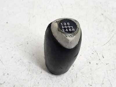 JDM MAZDA RX-8 RX8 SE3P OPTION ROTARY 6SPEED BLACK LEATHER AUTO SHIFT KNOB OEM - Image 1 of 4