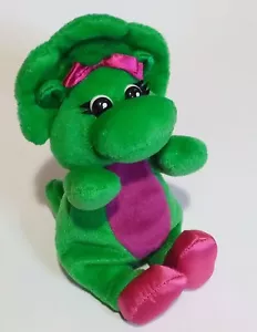 Vintage Baby Bop Plush Barney Character Toy 1997 Gund Small 8" Dinosaur Plush - Picture 1 of 10