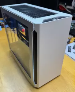 Sliger SM580 Mini-ITX PC Case for 280mm AIOs and 3-slot GPUs (White) - 15.88L - Picture 1 of 12