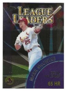 2000 Topps Chrome #462 Mark McGwire Cardinals Ken Griffey Jr Mariners LL BV$5 - Picture 1 of 2