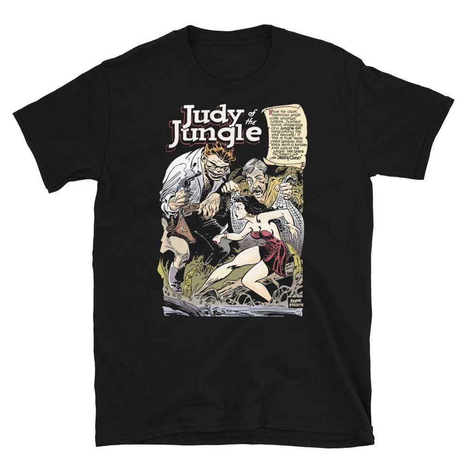 Camiseta Frank Frazetta Story-Art (Negro) (Emocioning Comics No. 59, enero 1948) Foto 1 de 1