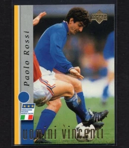 PAOLO ROSSI 1998 Upper Deck World Cup Soccer Card ITALY #16 PSA - Picture 1 of 2