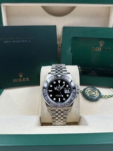 Rolex GMT-Master II Bruce Wayne 40mm Jubilee Bracelet 126710GRNR B&P 2024 - Picture 1 of 11