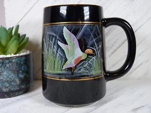 Vintage Otagiri Japan Landung Stockente schwarz Kaffeebecher/Tasse - L5 - Bild 1 von 10