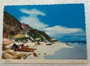 Sunbathing One Of The Many Beaches Along The South Shore, Bermuda. Postcard (H2) - Picture 1 of 2