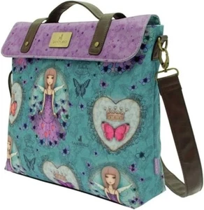 CLEARANCE Santoro 574EC01 Mirabelle Glitter Butterfly Satchel Bag - Picture 1 of 7
